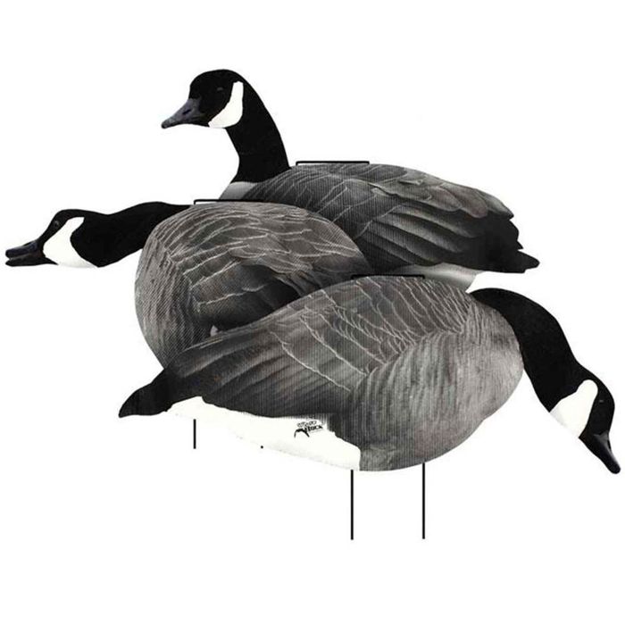Чучело White Rock Decoys White Rock Flocked Head Rockonomy Silhouettes Decoy - 12 Pack