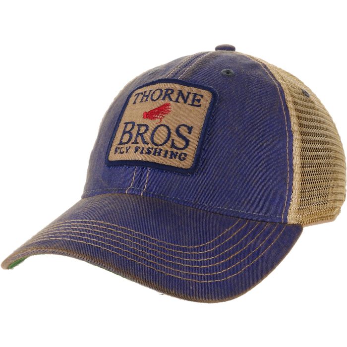 Головной убор Thorne Bros. Fly Fishing Old Favorite Legacy Trucker Hats - Blue