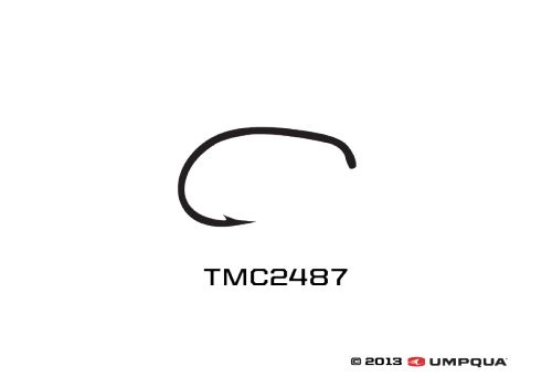Крючки Umpqua TMC 2487 Emerger Hook