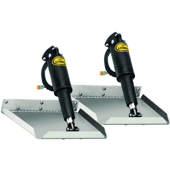 Крепление LENCO MARINE INC. LENCO MARINE 12x12 Edge Mount Trim Tab (No Switch)