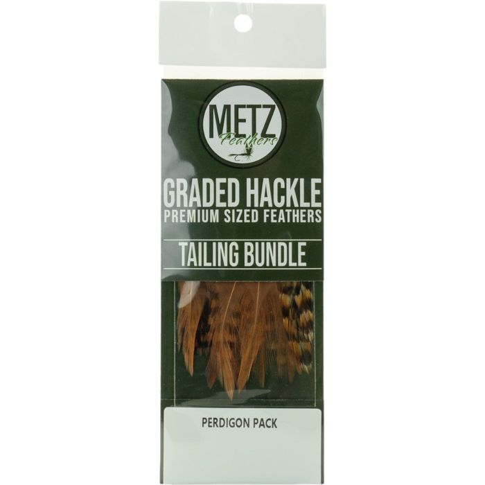 Материал для вязания мушек J. Stockard Fly Fishing Hackle Tailing Bundle 3 Pack