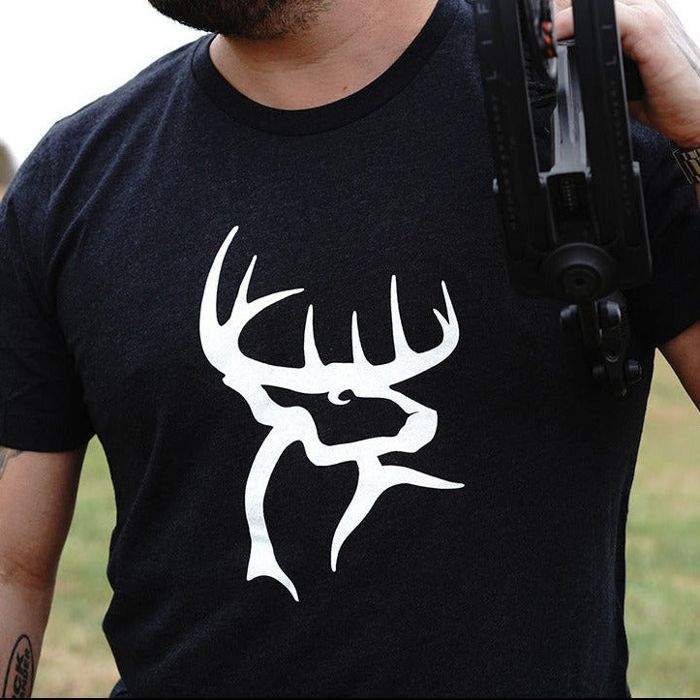 Рыболовная рубашка Buck Commander District Black Icon Tee