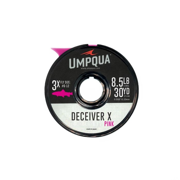 Флюорокарбоновая леска Umpqua Deceiver X Fluorocarbon Tippet Pink
