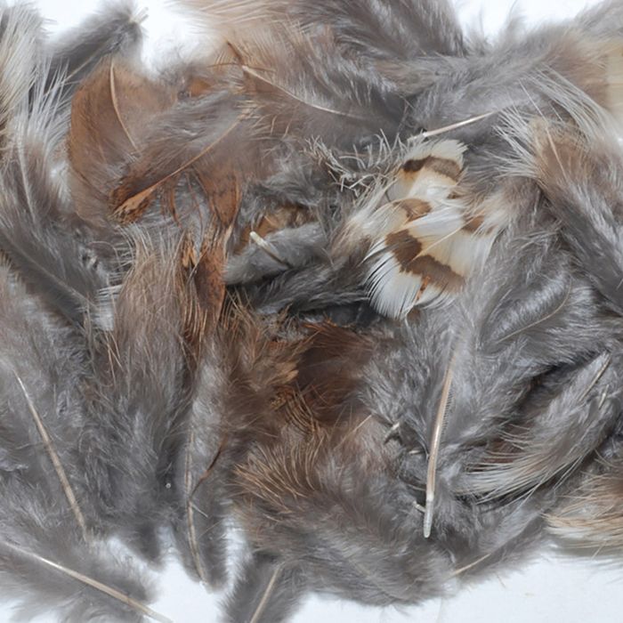 Материал для вязания мушек Murray's Fly Shop Ruffled Grouse Body Feathers