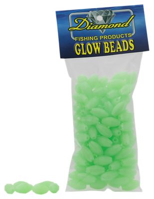 Материал для вязания мушек DIAMOND FISHING PRODUCTS DIAMOND Luminous Glow Beads, 100pack