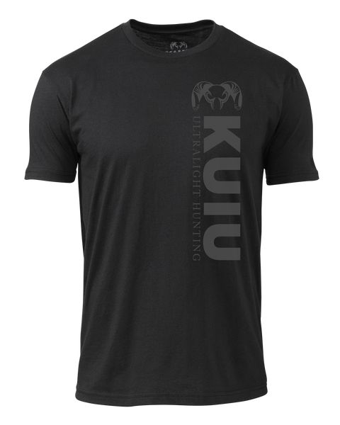 Рыболовная рубашка KUIU Solid Vertical T-Shirt | Black