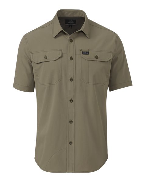 Рыболовная рубашка KUIU Gauge SS Work Shirt | Khaki