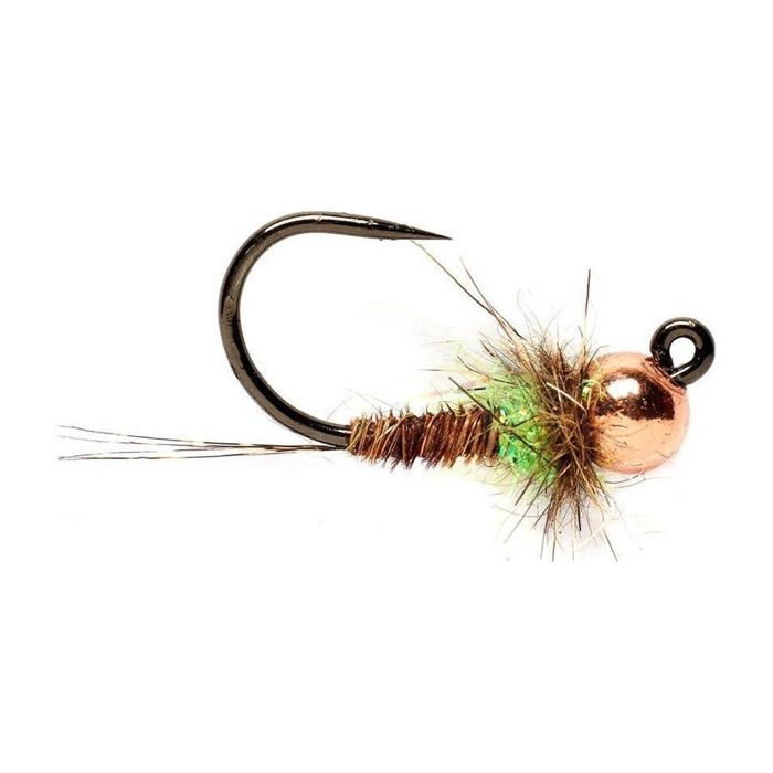 Мушки Fulling Mill Hot Spot Pheasant Tail Jig B/L - Chartreuse