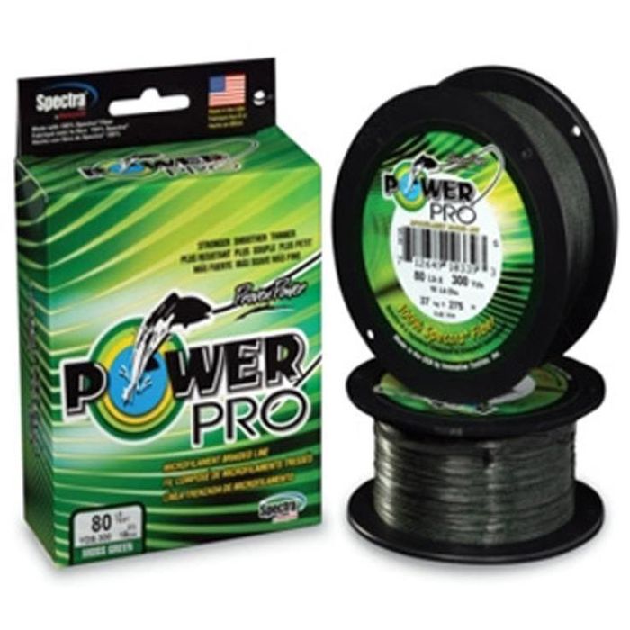 Плетёный шнур Power Pro Moss Green Braided Fishing Line