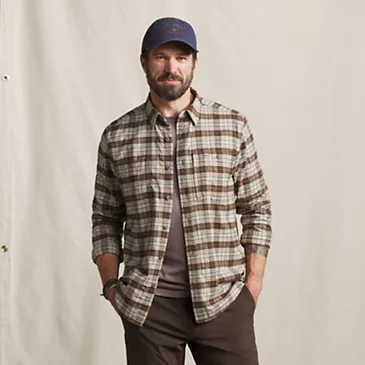 Рыболовная рубашка Orvis Men’s Flat Creek Tech Flannel Shirt
