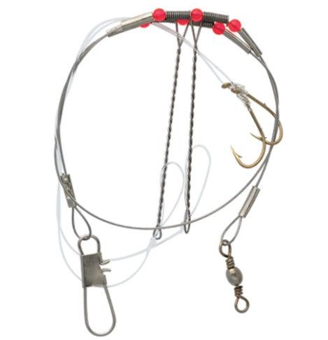 Готовая оснастка Eagle Claw Lazer Sharp Porgy Hi-Lo 16" Rigs