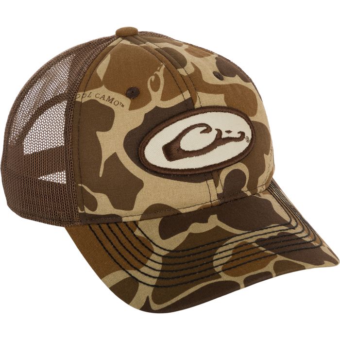 Головной убор Oval Logo Foam Front Ball Cap - Old School / One Size Fits Most