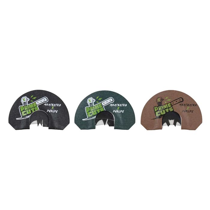 Манок Phelps Game Calls Meateater X Phelps Prime Cuts Diaphragm Turkey Calls - 3 Pack