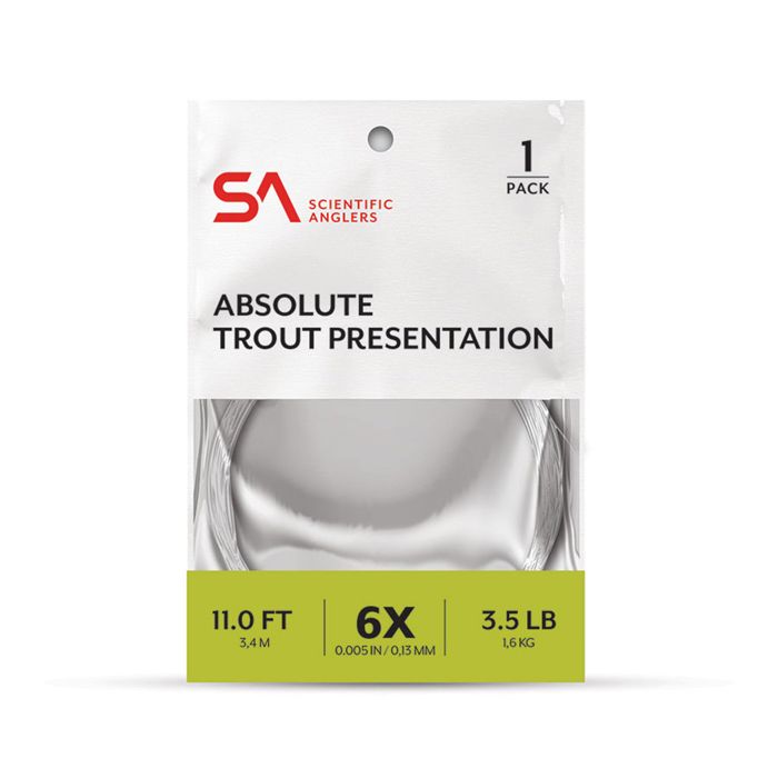 Поводковый материал Scientific Anglers Absolute Trout Presentation Leader