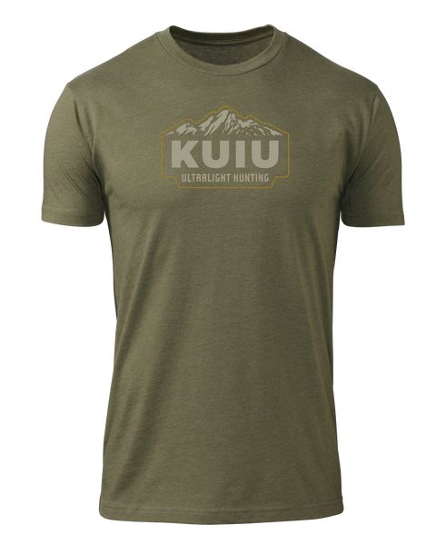 Рыболовная рубашка KUIU Mountain T-Shirt | Military Green