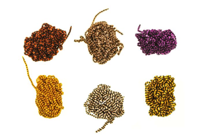 Материал для вязания мушек Fly Fish Food Stonefly Chenille