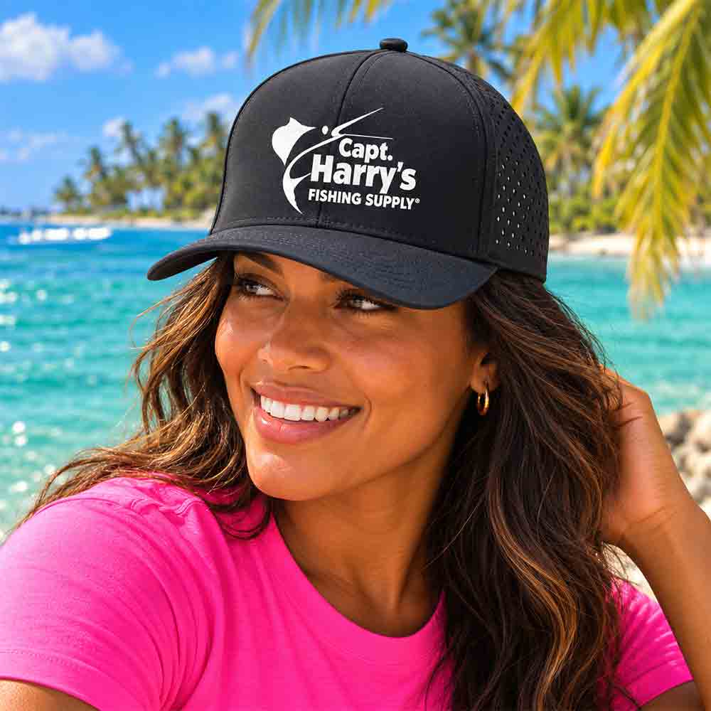 Головной убор Capt. Harry's OG Dry Fit Performance Hat - BLACK