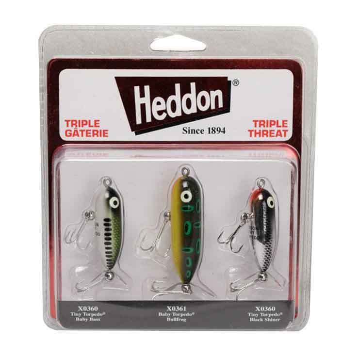Набор воблеров Heddon Triple Threat Topwater Hard Bait Assortment