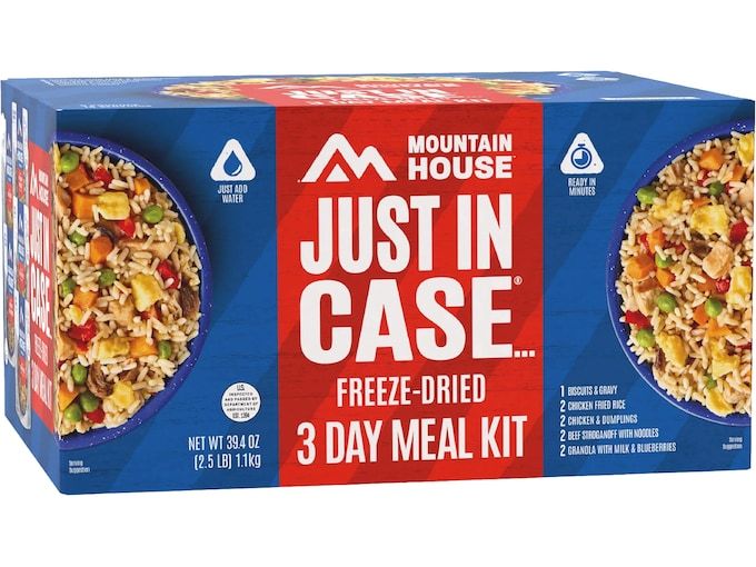 Снаряжение для выживания Mountain House Just in Case 3-Day Emergency Kit Freeze Dried Food