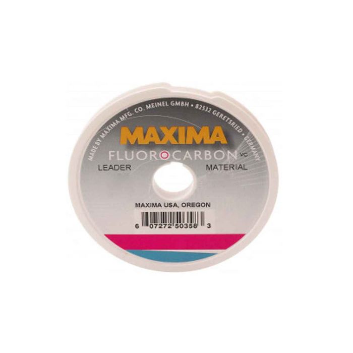 Поводковый материал Maxima Fluorocarbon Fishing Leader - 3lb, Clear, 27yds