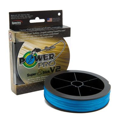 Шнур PowerPro Super Slick V2 30 lb 300 yd, синий