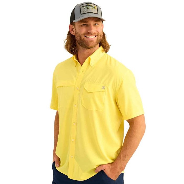Рыболовная рубашка Huk Men's Tide Point Short Sleeve Fishing Shirt