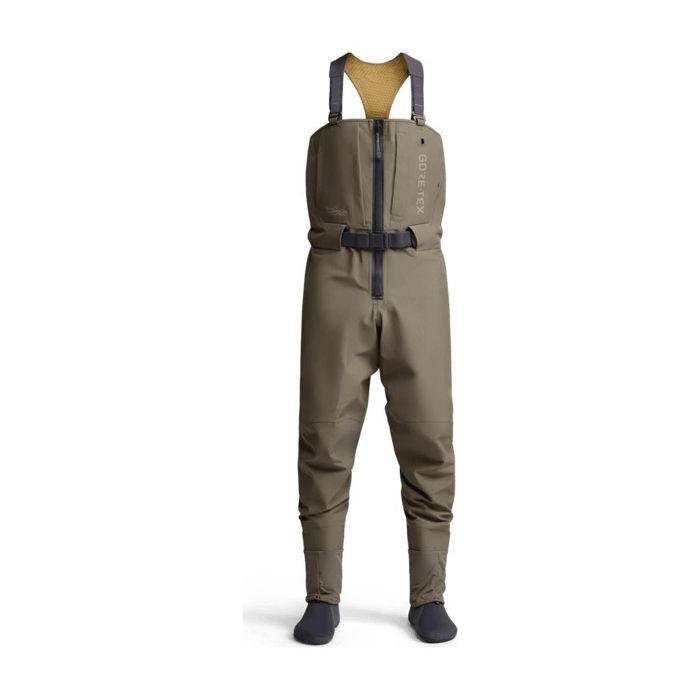 Вейдерсы Sitka CrossCurrent Zip GTX Stockingfoot Wader - Bark Brown