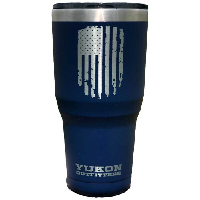 Кулер, термос или бутылка Yukon Outfitters Freedom 30oz Insulated Tumbler with Slider Lid