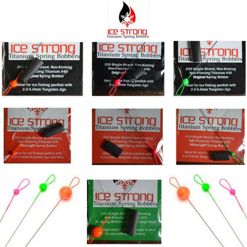 Поплавки ICE STRONG TITANIUM SPRING BOBBERS