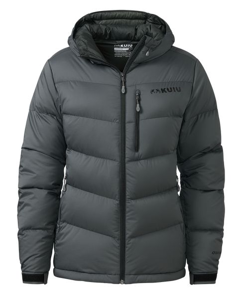 Пуховая куртка KUIU Women's Super Down PRO Hooded Jacket | Gunmetal