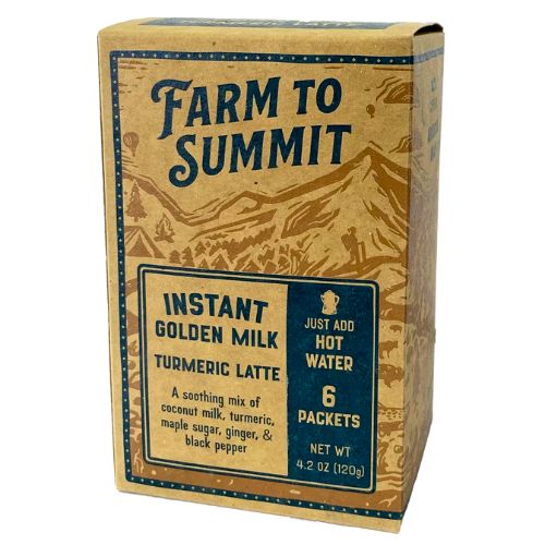 Крепление Golden Milk Turmeric Latte by Farm to Summit - 6-pack (box)