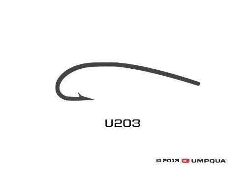 Крючки Umpqua U203 Long Curved Hook - 50 pack