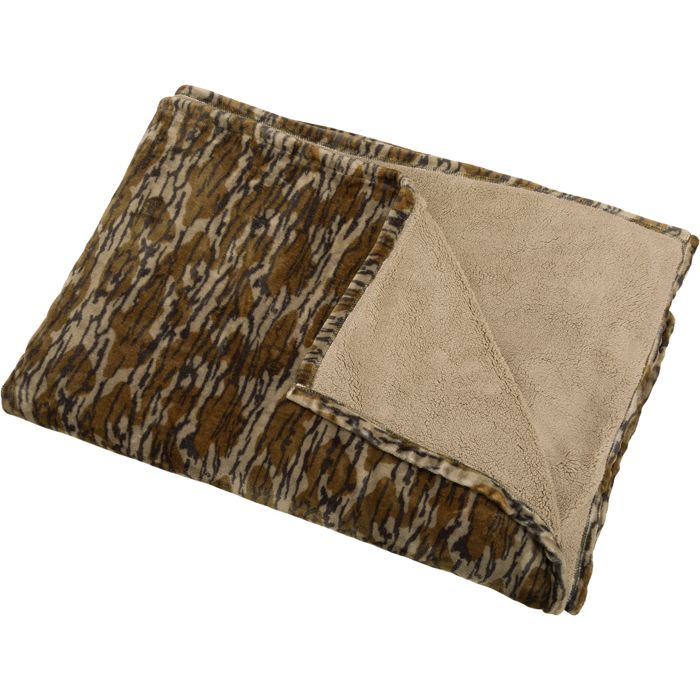 Охотничий камуфляж Camo Fleece Blanket - Mossy Oak Original Bottomland