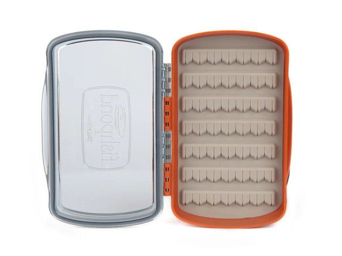 Коробка для мушек Fishpond Tacky Pescador Fly Box - Small - Burnt Orange & Clear