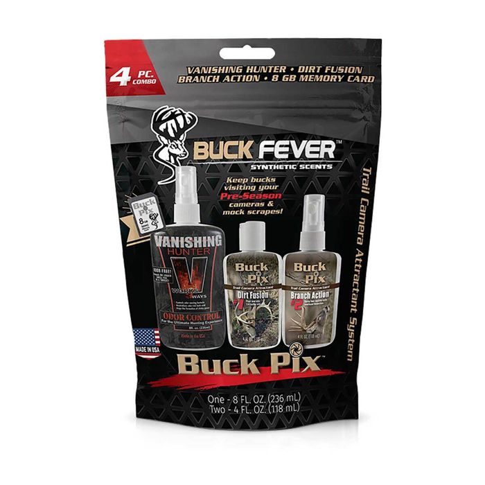 Аттрактант для охоты Buck Fever Buck Pix 4 Piece Combo Kit