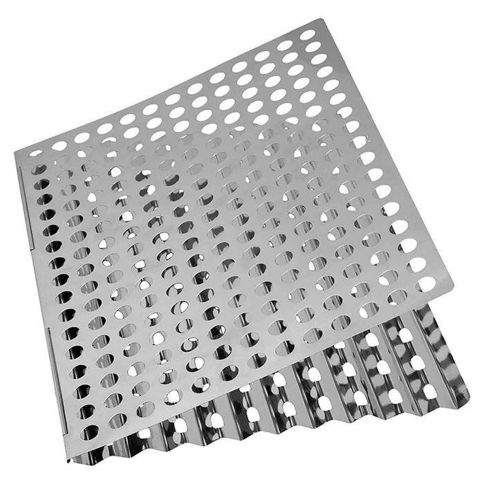 Аксессуар для гриля Mr. Bar-B-Q Stainless Steel Folding Grill Topper