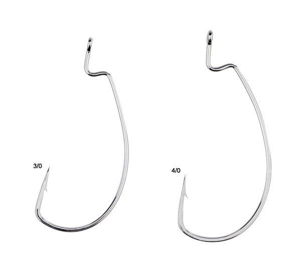 Крючки Gamakatsu Worm Hook Offset Extra Wide Gap Hooks - 4/0 / 25PK