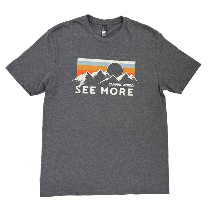 Рыболовная рубашка Camping World See More T-Shirt - Heather Charcoal