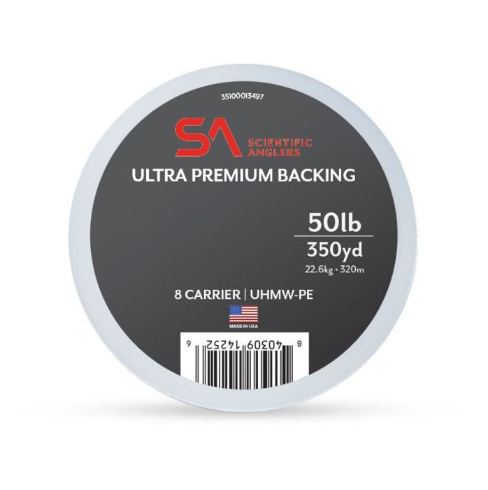Нахлыстовый шнур Scientific Anglers Ultra Premium Backing - 50# - White / 350 YD