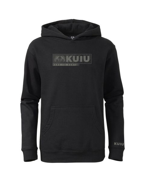 Рыболовная рубашка KUIU Youth Here to Hunt Gritstone Hoodie | Black