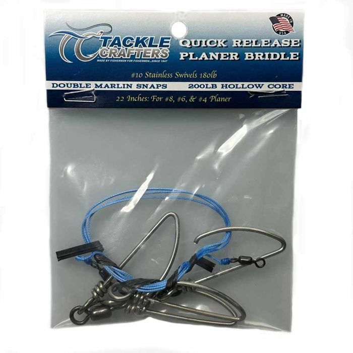 Вертлюги и застёжки Tackle Crafters Planer Bridle With Double Snaps
