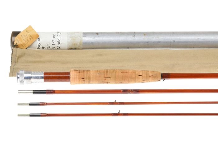 Нахлыстовое удилище Trident Used E.F. Payne 208L 9ft 3/2 5.5oz 7/8wt Bamboo Fly Rod