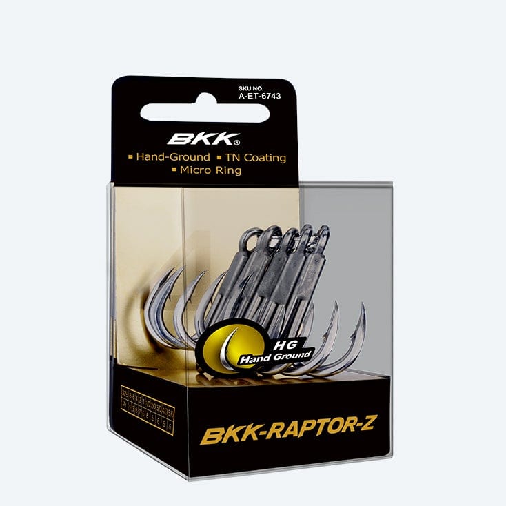 Крючки BKK Raptor-Z Treble Hooks