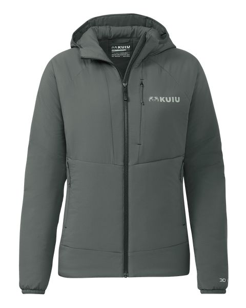 Непромокаемая одежда KUIU Women's Kenai Hooded Jacket | Gunmetal