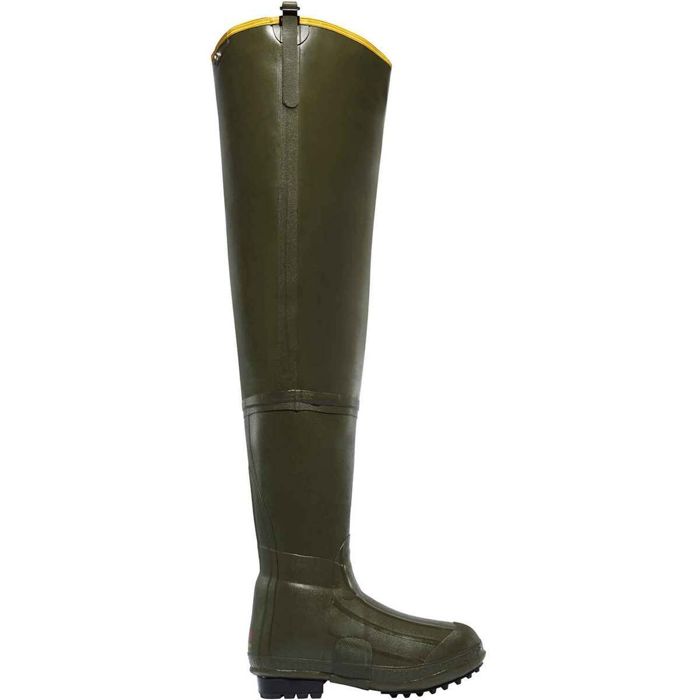 Болотные сапоги LaCrosse Men's Burly Hip Insulated Hip Wading Boots - OD Green - Size 8