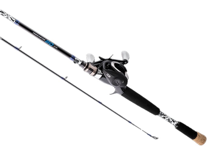 Комплект удилище + катушка Daiwa Procaster 80s 7' Baitcast Combo