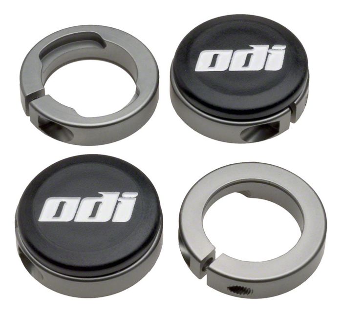 Головной убор ODI - Lock Jaw clamps w/ Snap caps - Gray set of 4 - Grey