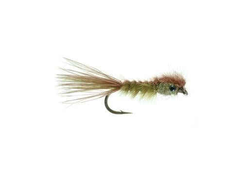 Мушки Umpqua No Name Damsel Nymph Olive/Brown