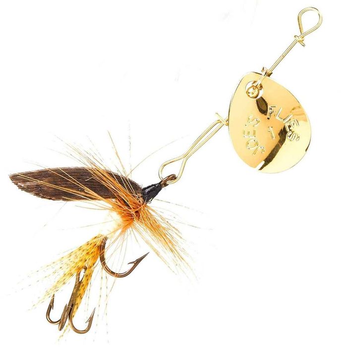 Вращающаяся блесна Joe's Flies Short Striker Inline Spinner - Light Cahill, Size 8