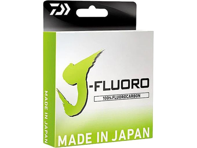 Флюорокарбоновая леска Daiwa J-Fluoro FC Mainline Fluorocarbon Fishing Line 8lb 200yd Clea
